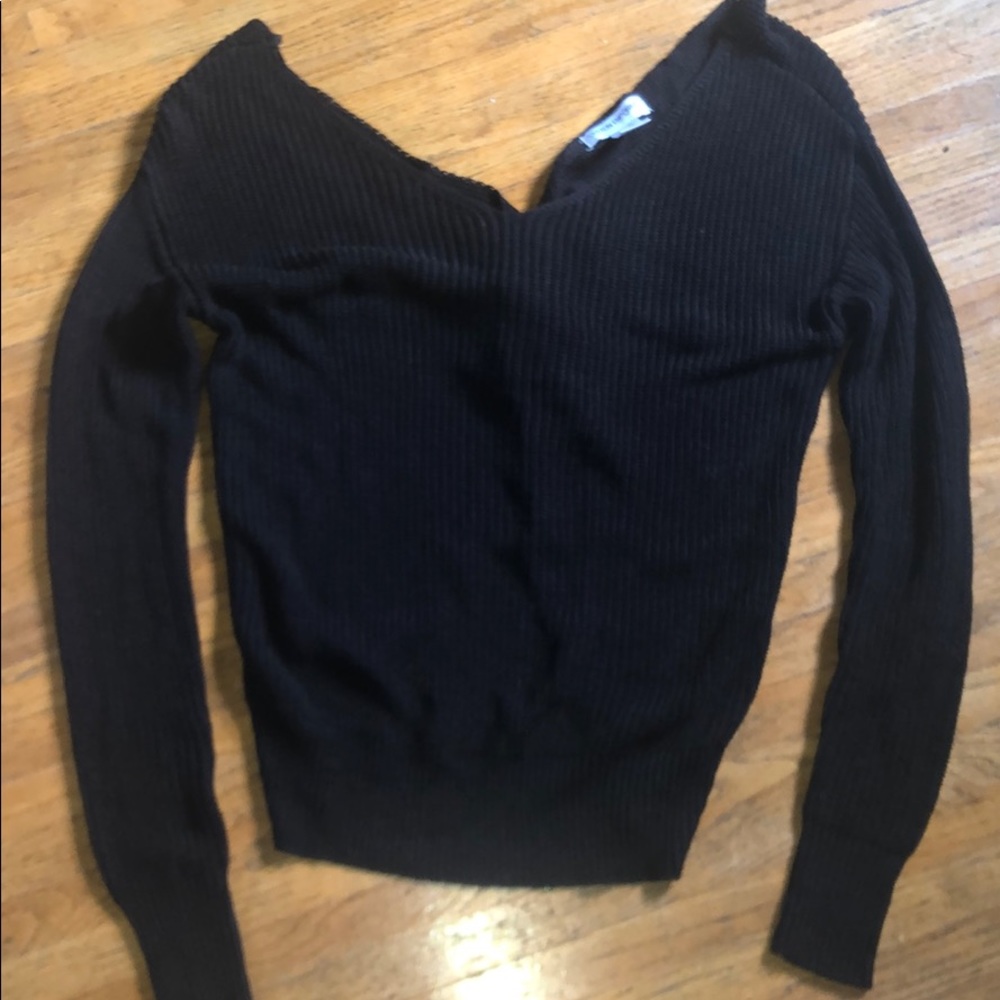 Black sweater
